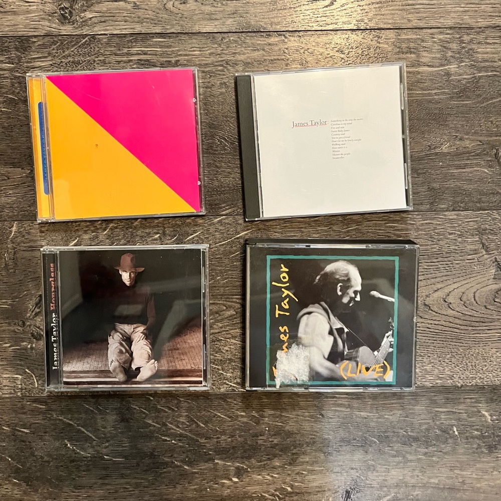 Lot of 4‎ James Taylor CDS